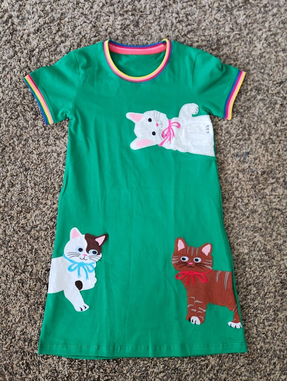 Girls Cat Dress